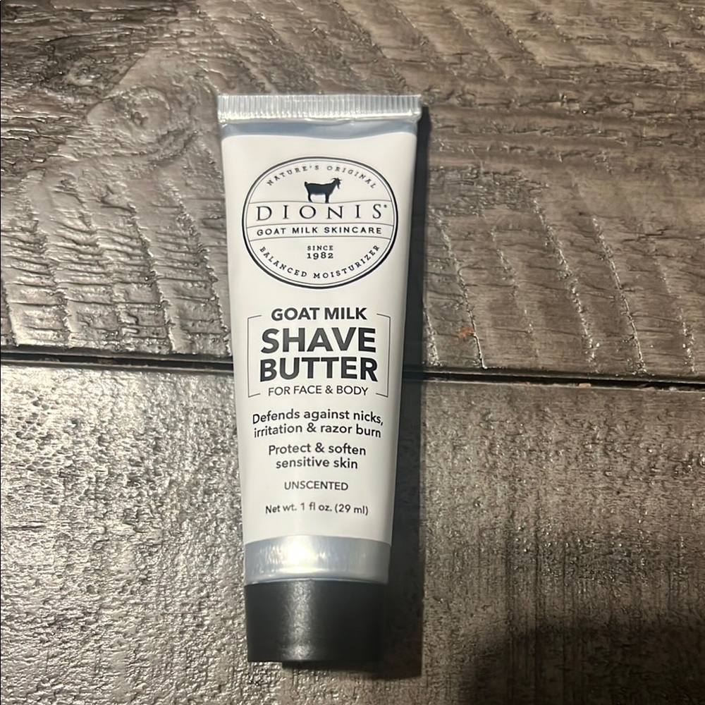 Goat Milk Shave Butter - Unscented 1 fl oz
